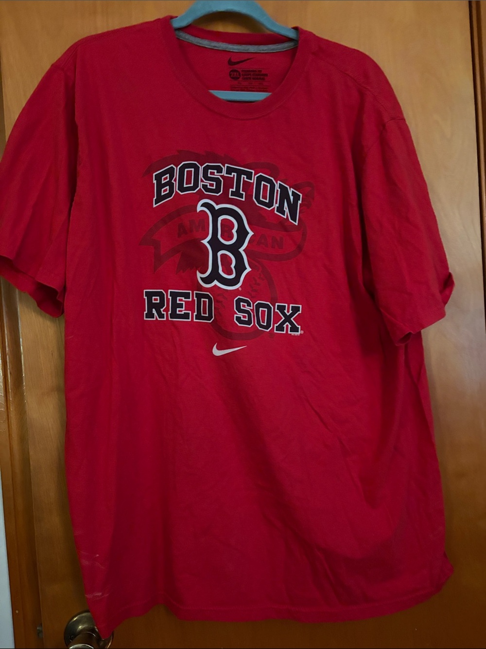 Nike Red Boston Red Sox Short Sleeve Graphic Tee
